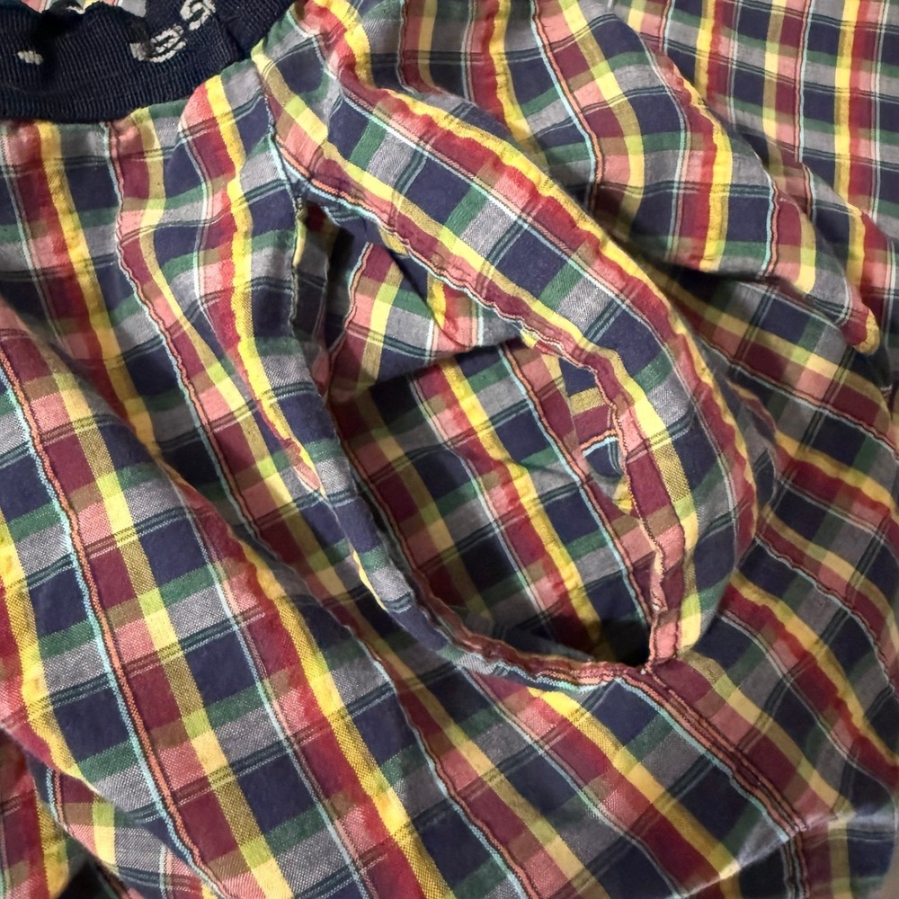 Vintage Esleep plaid sleep pajama set shorts - Picture 7 of 11